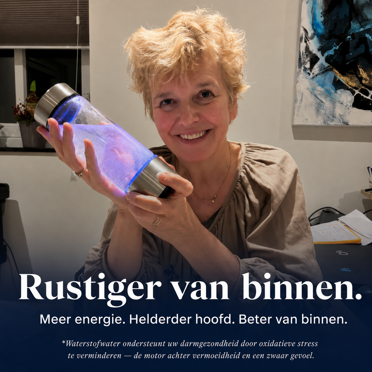 Hypro® Waterstofwaterfles | Voor een Rustiger Lichaam van Binnenuit