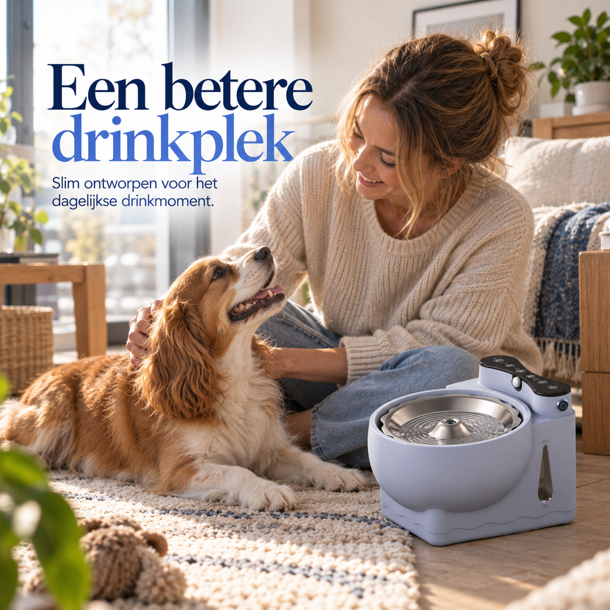 Hypro® Hydrogen Drinkfontein – Slimme Waterdispenser voor Huisdieren